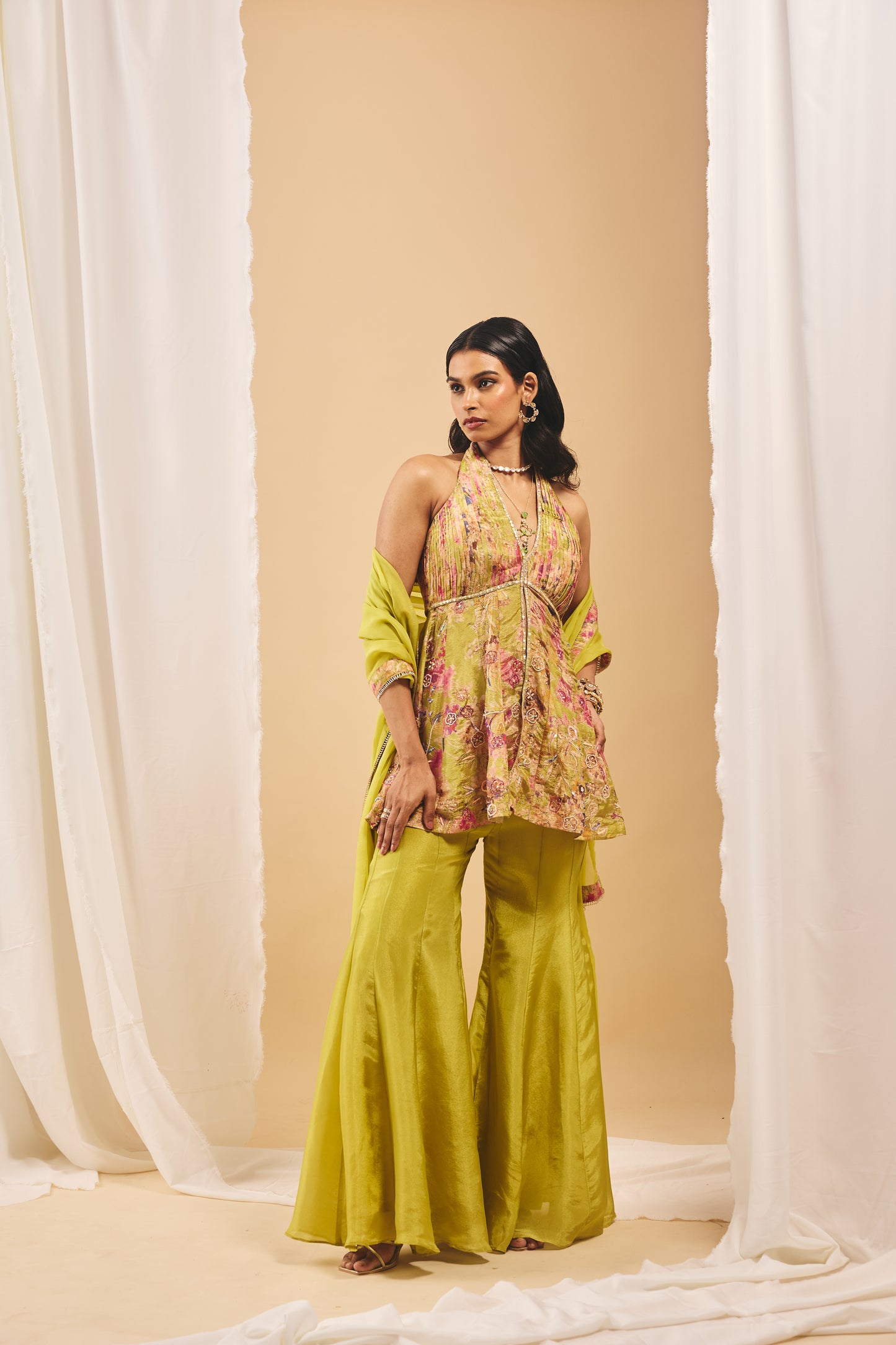 Dhaani Peplum Garara Set - 4XL