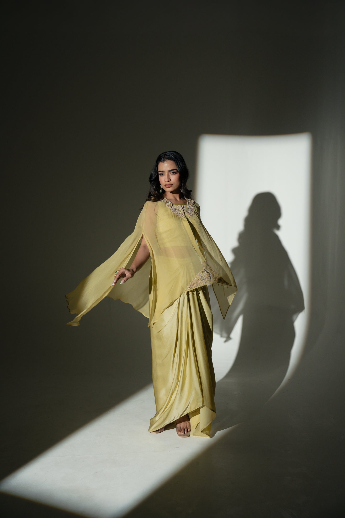 Inaya Cape & Skirt Set - XL