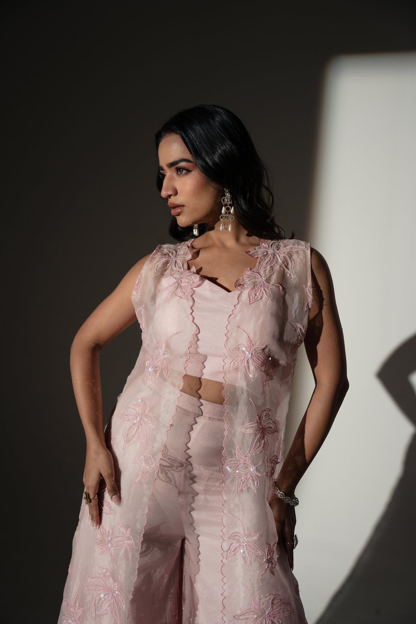 Sana  Jacket & Sharara Set - XS