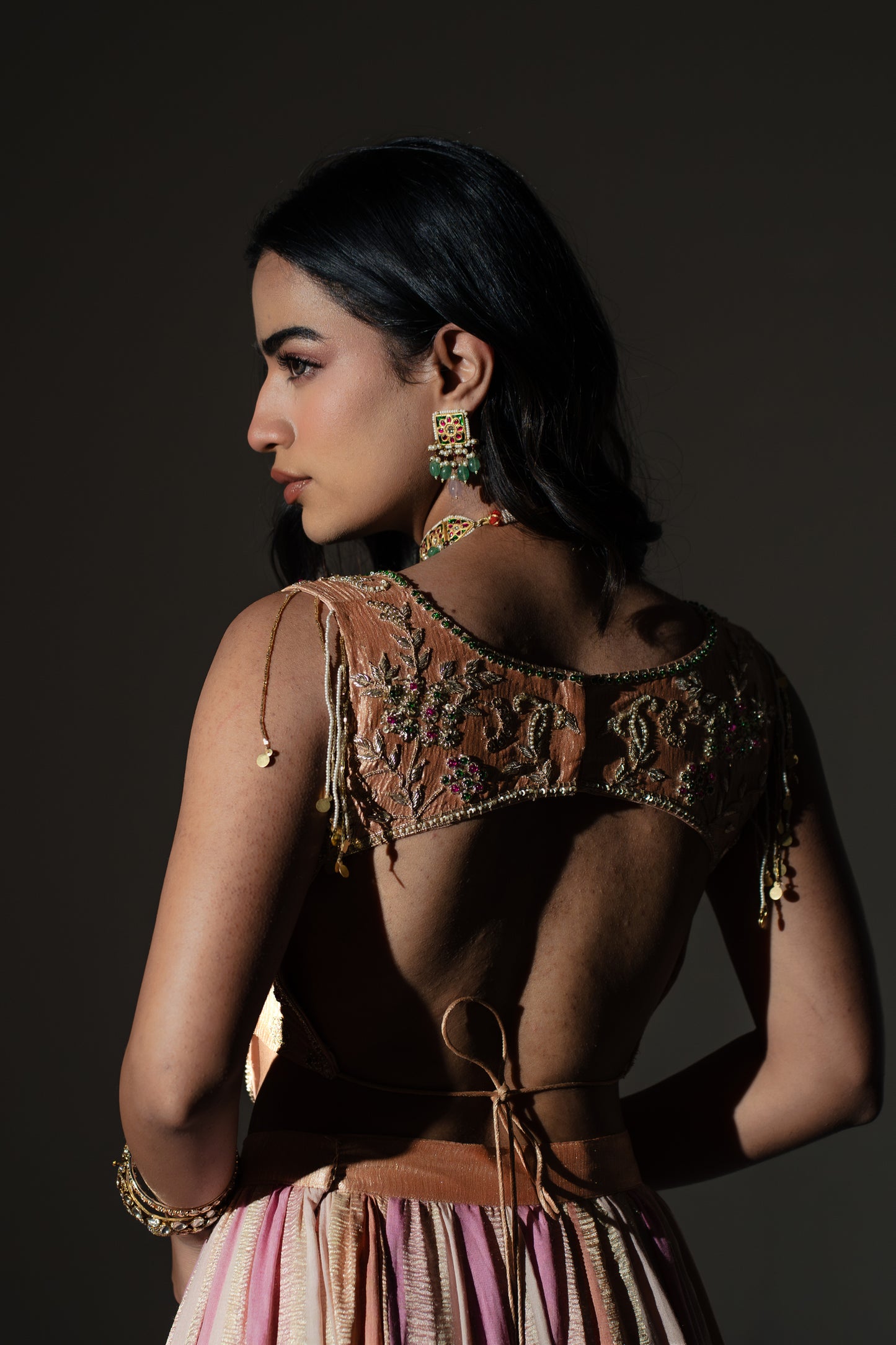 Zarina Lehenga Set - M