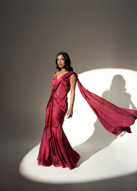 Ruhika Saree Set - S