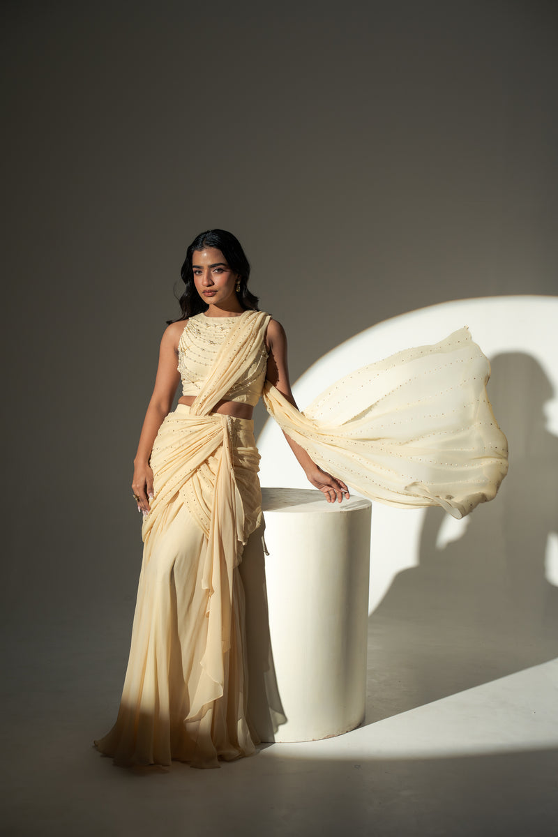 Ruhi Saree Set - L