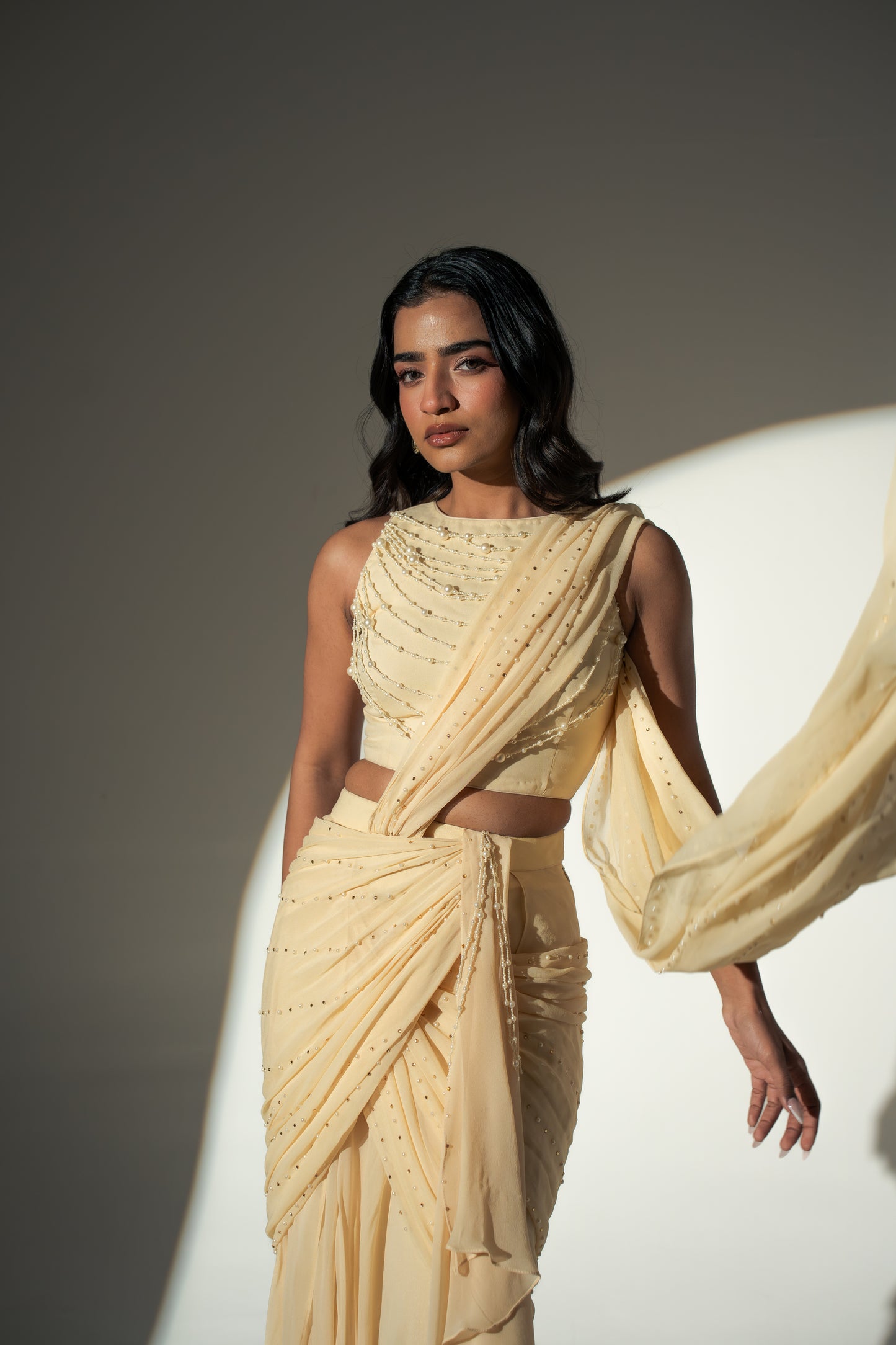 Ruhi Saree Set - M