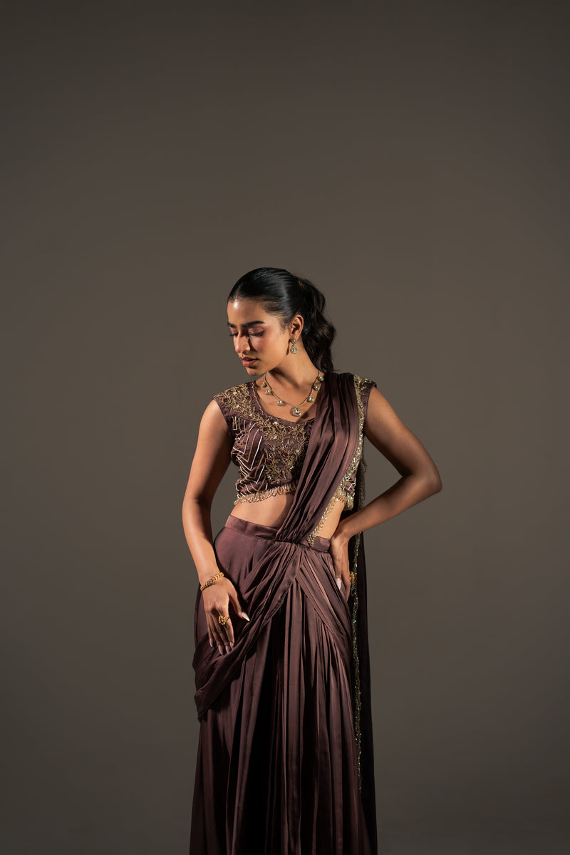 Dhara Saree set - L