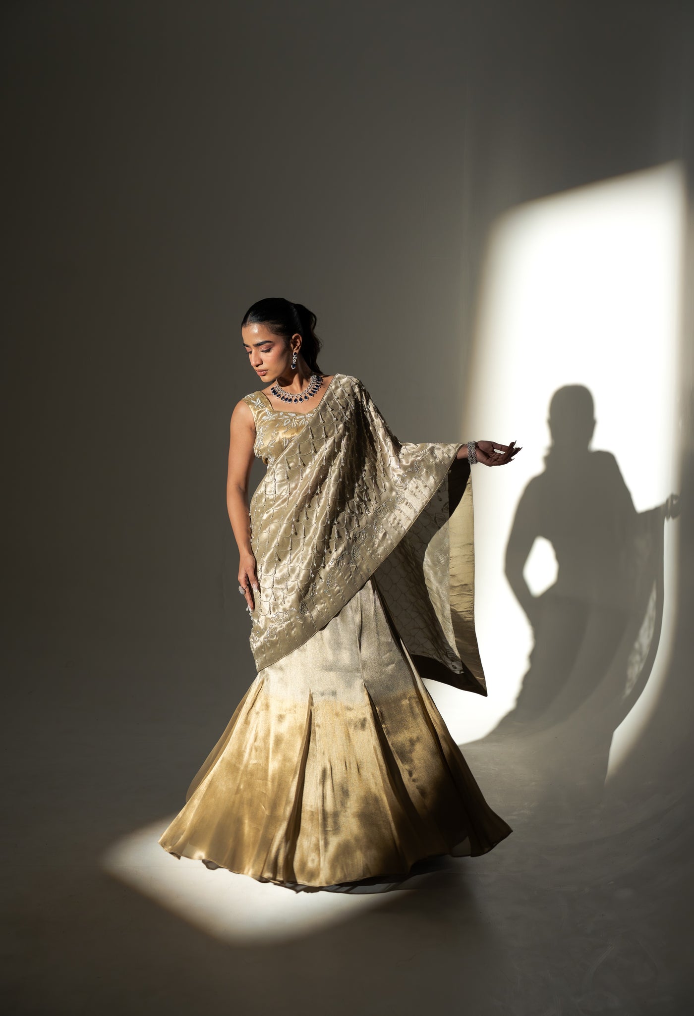 Taarini Lehenga Set - L