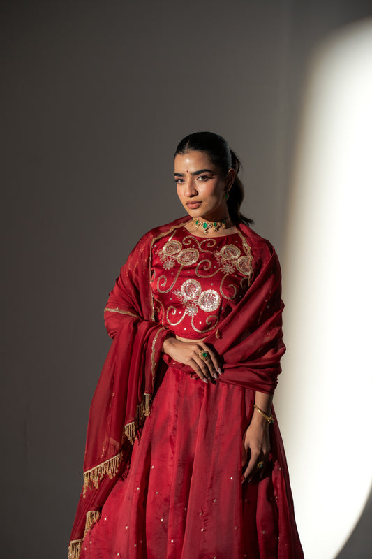Mehraab Lehenga Set - XS