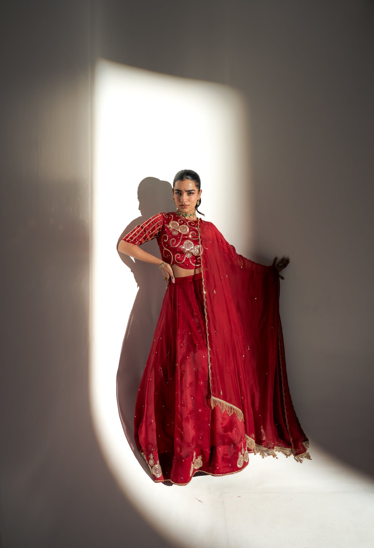 Mehraab Lehenga Set - S