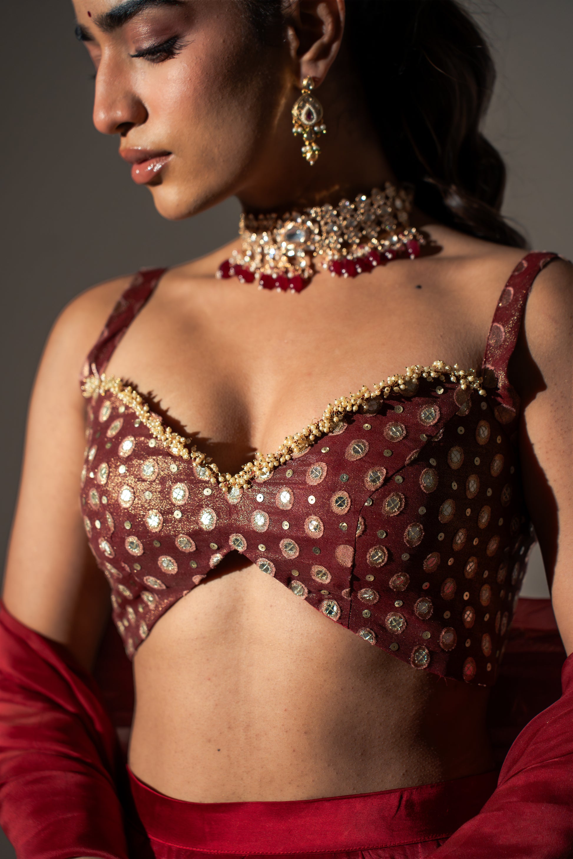 Zareen Lehenga Set - L