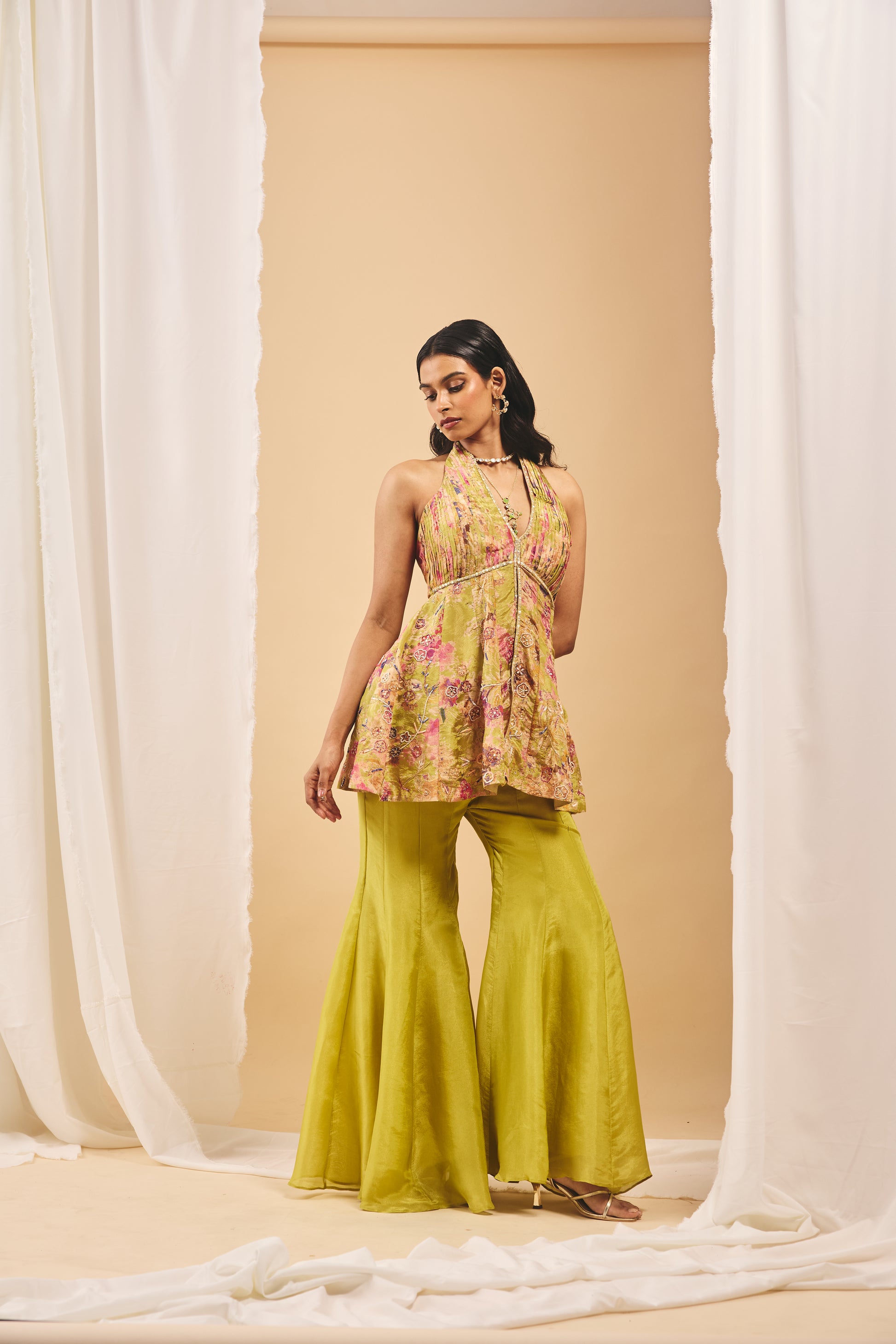 Dhaani Peplum Garara Set - 3XL