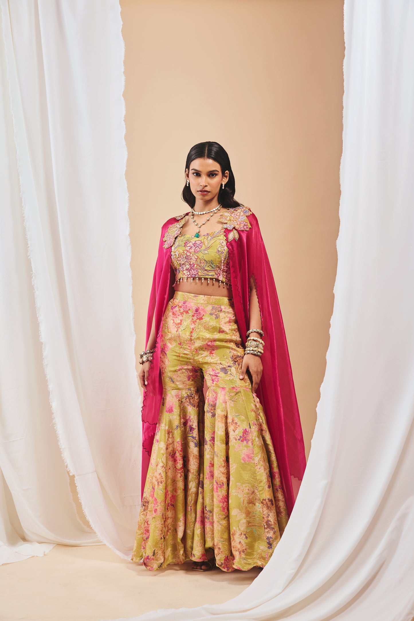 Khwaab Sharara Set - XS