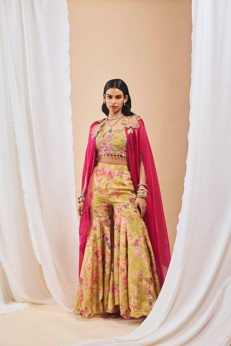 Khwaab Sharara Set - XS