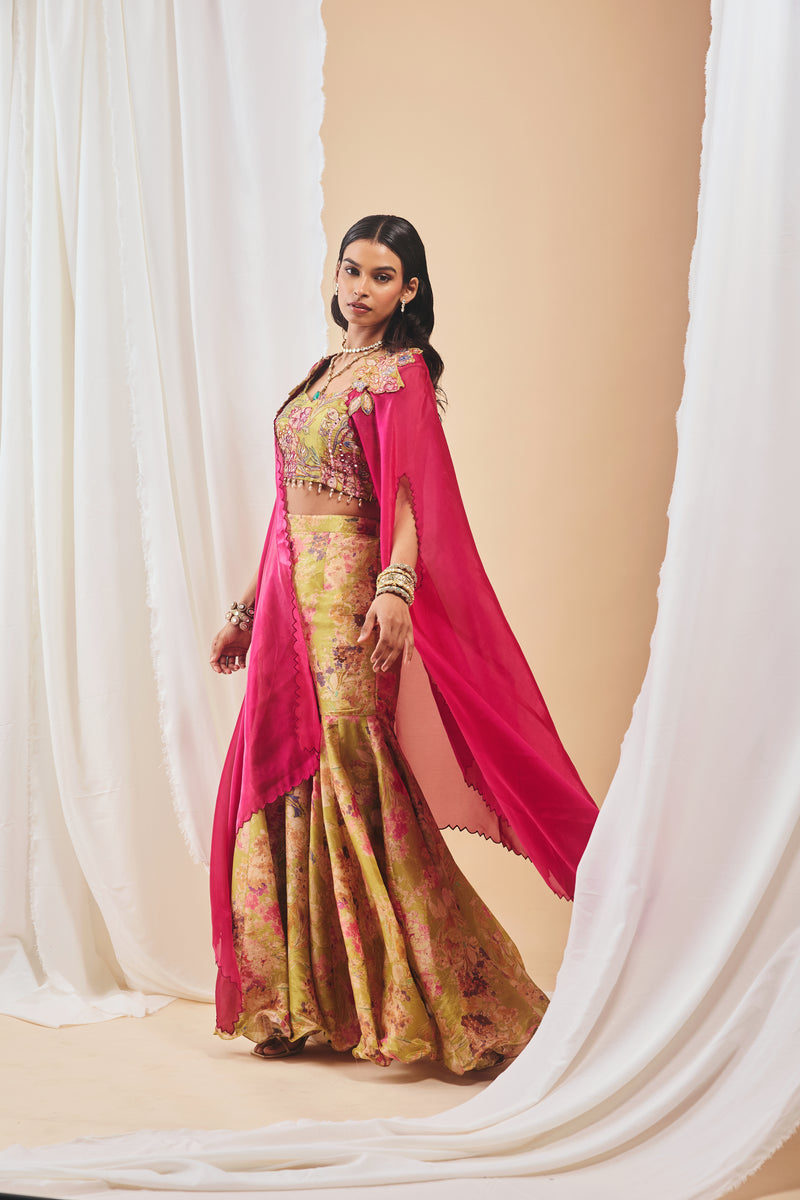 Khwaab Sharara Set - 2XL