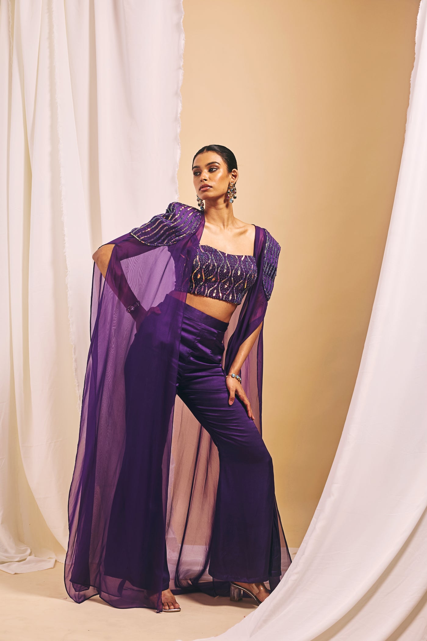Amthyst Flare Pant Set - XS