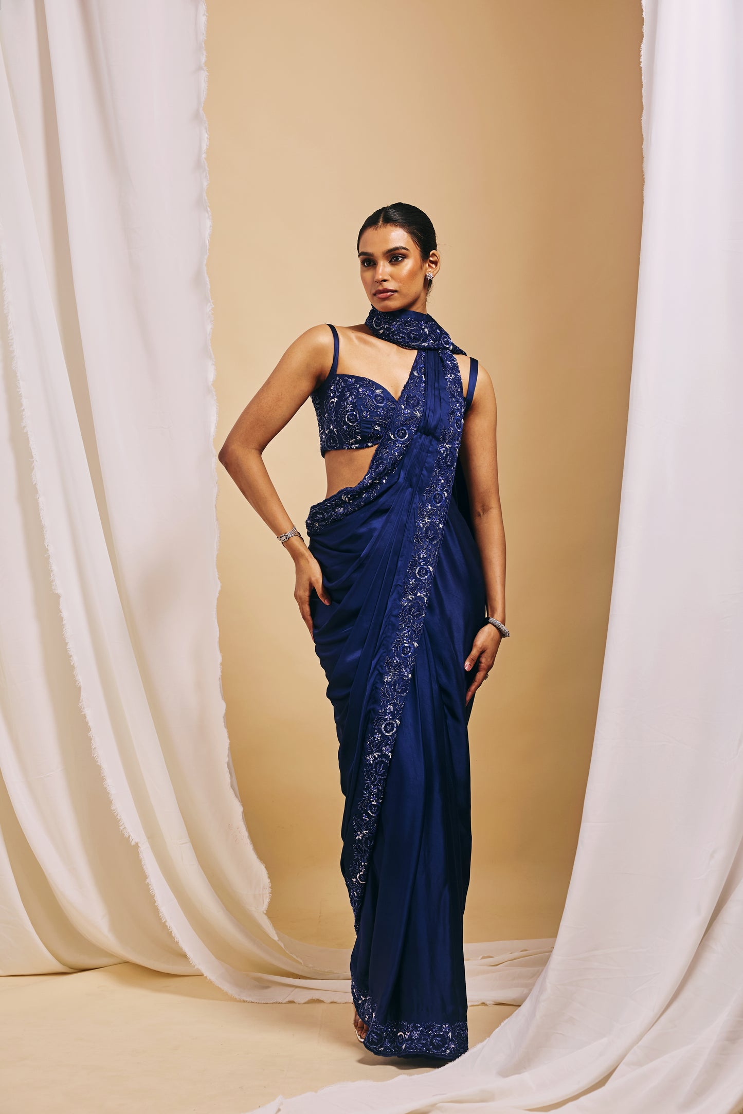 Starlight Saree Set - L