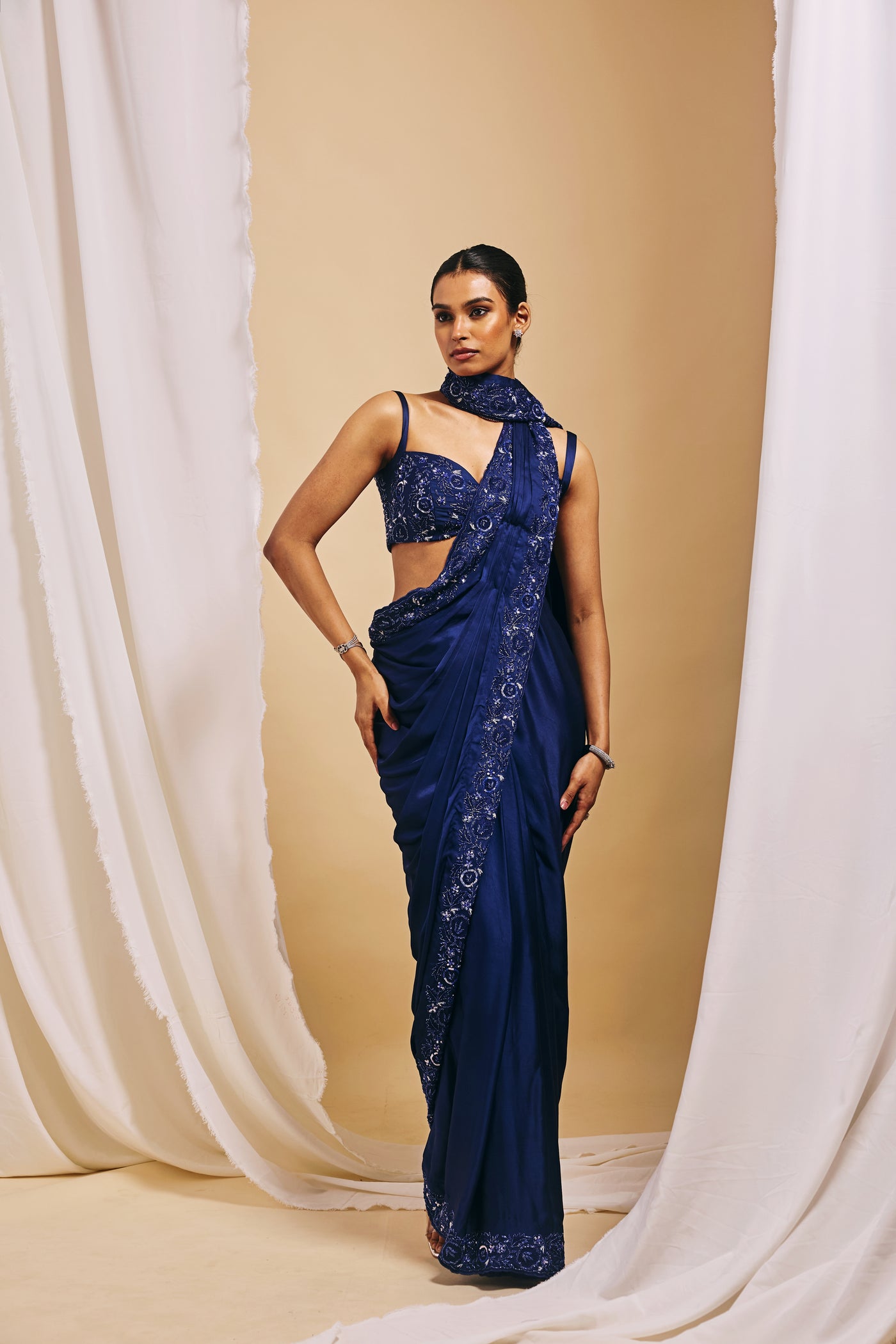 Starlight Saree Set - L