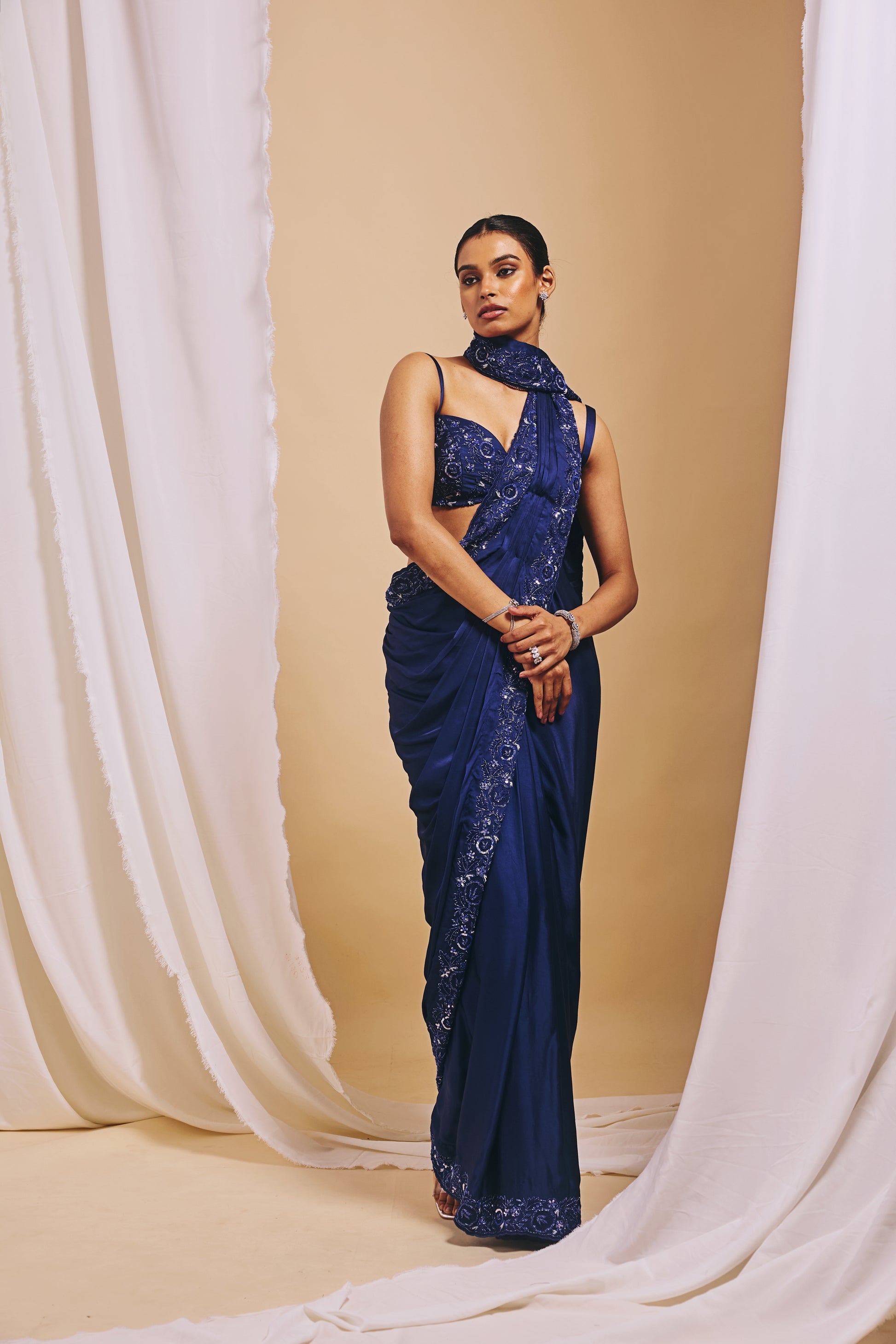 Starlight Saree Set - M