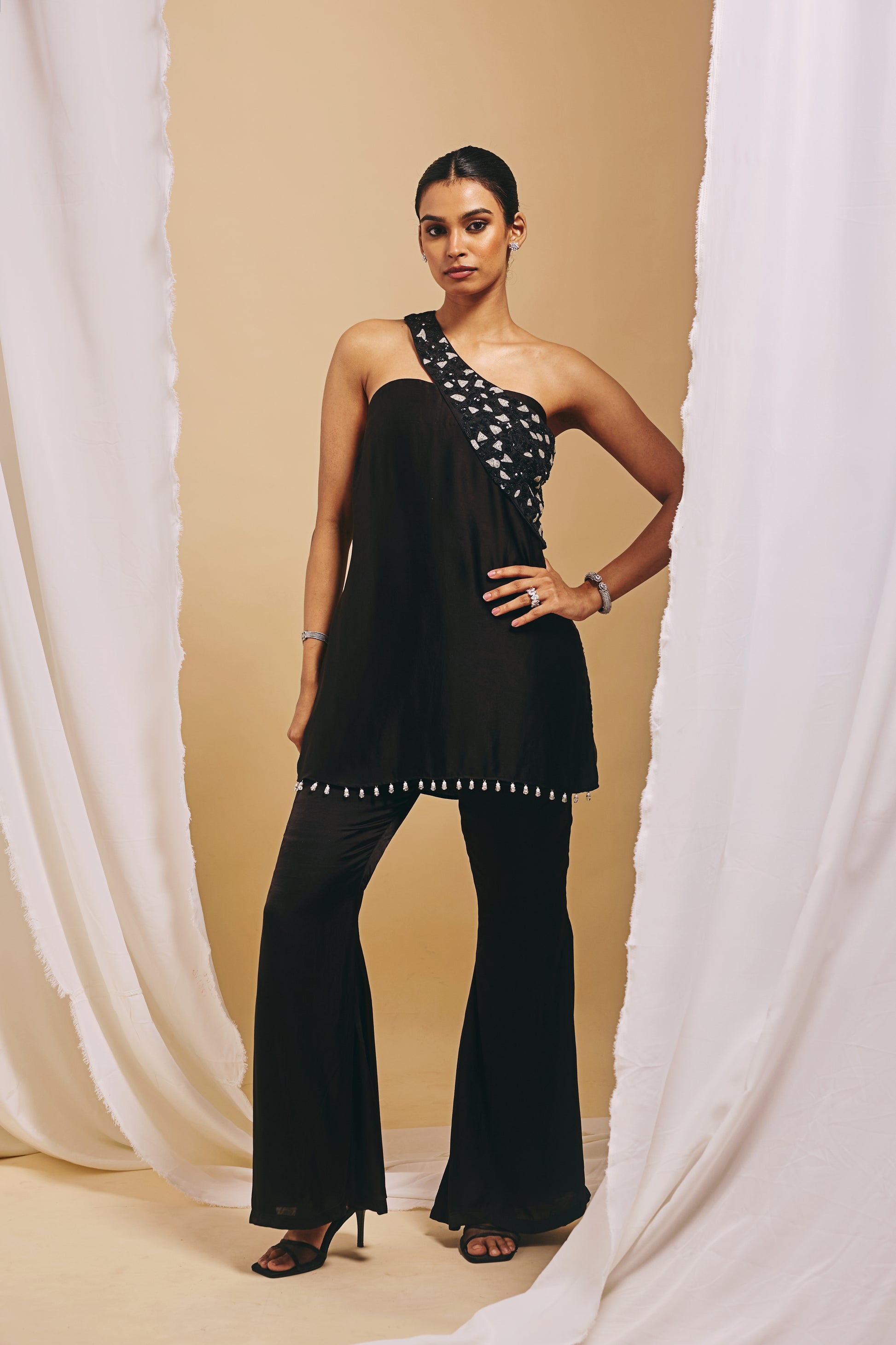 Siyaahi Kurta set - 2XL