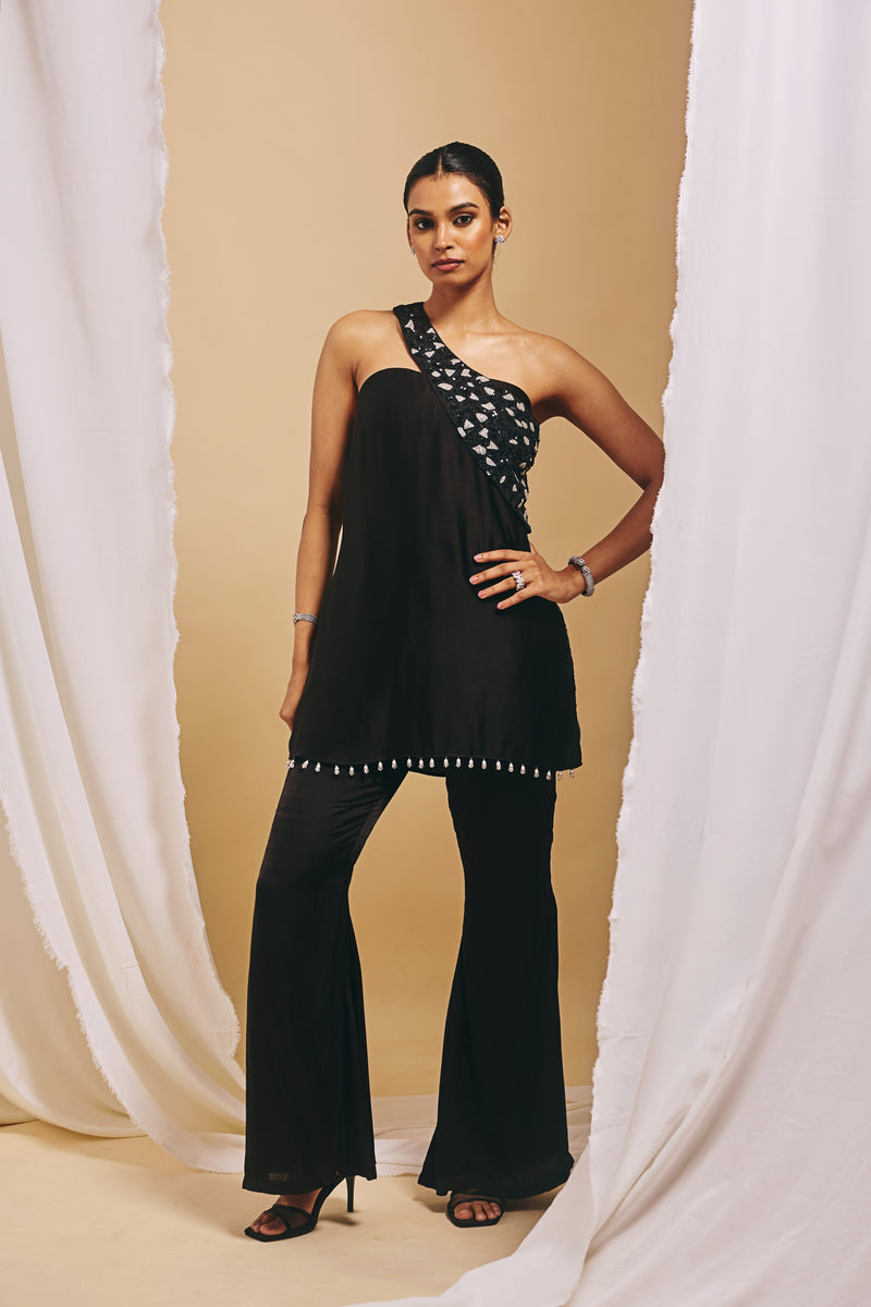 Siyaahi Kurta set - 2XL